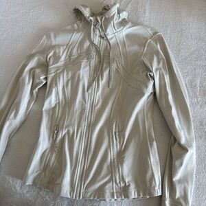 White lululemon define jacket